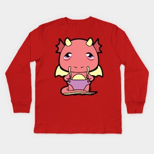 Year of the Dragon Tooniefied Kids Long Sleeve T-Shirt